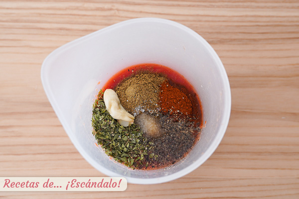 Ingredientes salsa gaucha argentina