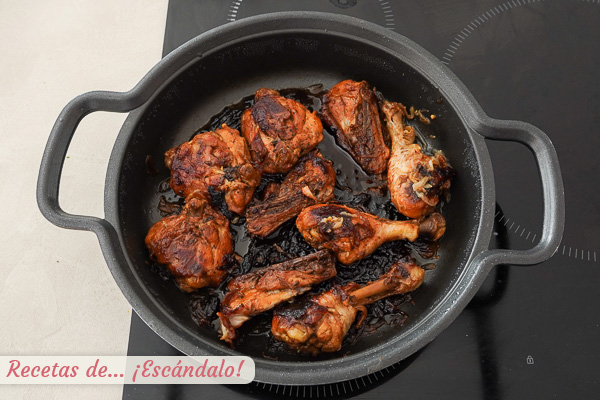 Pollo a la coca cola casero