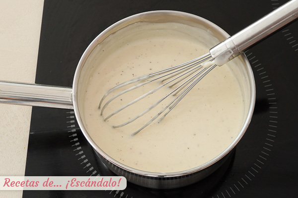 Salsa bechamel casera