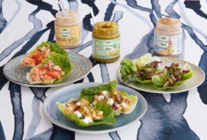 Ssam con 3 rellenos: mediterráneo, thai y gourmet